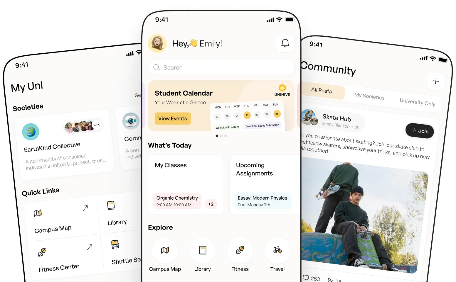 Unihive App Phones